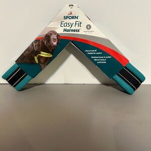 Sporn Easy Fit Dog Harness - Teal and Black